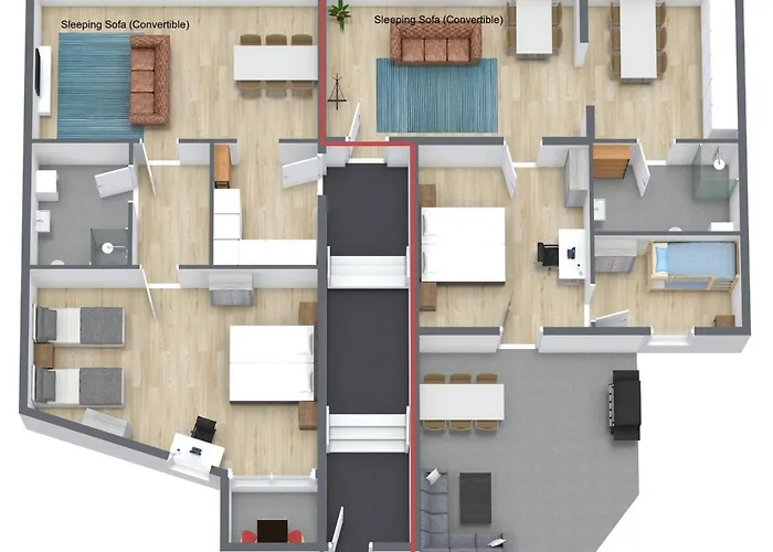 公寓 Homebase - Design Lofts Am Schloss *